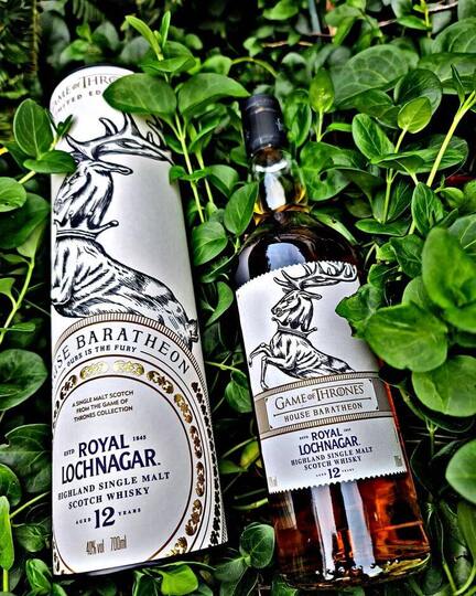 Royal Lochnagar Game Of Thrones House Baratheon 12 Year Old Single Malt Scotch Whisky