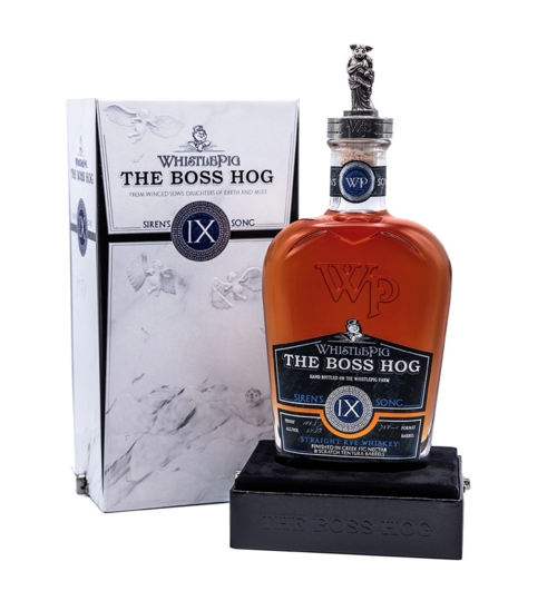 Whistlepig Farm The Boss Hog 9th Edition Sirens Song Straight Rye Whiskey