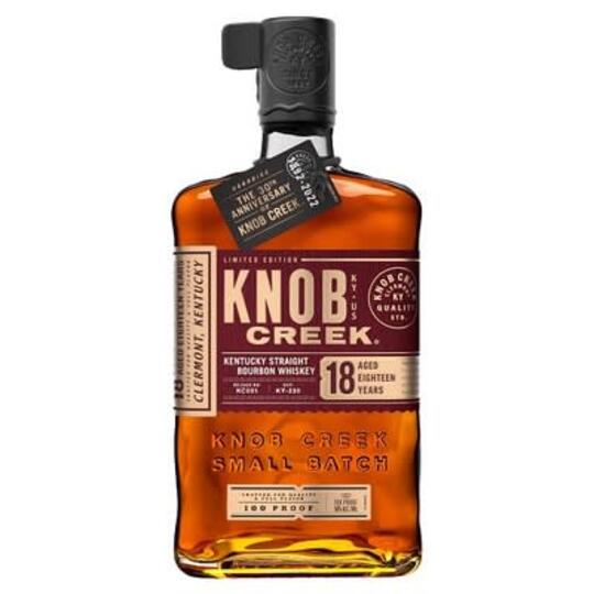 Knob Creek Small Batch Limited Edition 18 Year Old Straight Bourbon Whiskey