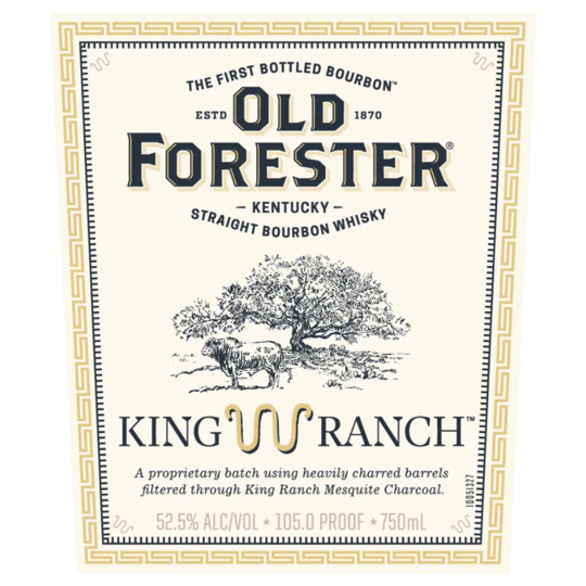 Old Forester King Ranch Edition Bourbon Whiskey