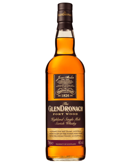 The Glendronach Port Wood 10 Year Old Single Malt Scotch Whisky