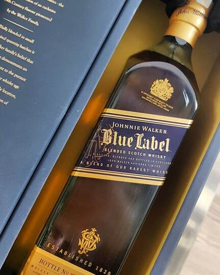 Johnnie Walker Blue Label Blended Scotch Whisky