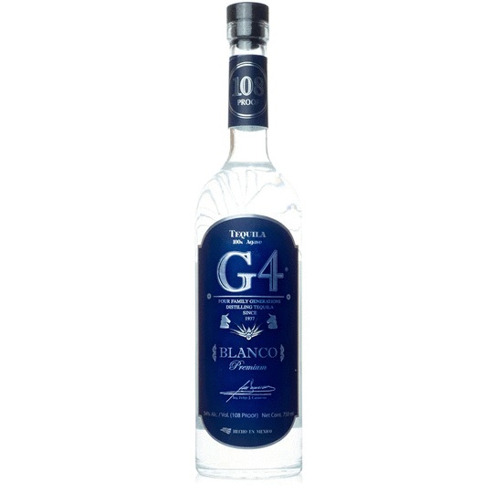 G4 108 Proof Tequila Blanco