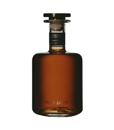 Frank August Single Barrel Cask Strength Kentucky Straight Bourbon Whiskey