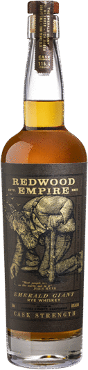 Graton Distilling Co Redwood Empire Emerald Giant Cask Strength Rye Whiskey