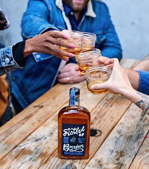 William Grant Sons Fistful Of Bourbon Straight Bourbon Whiskey