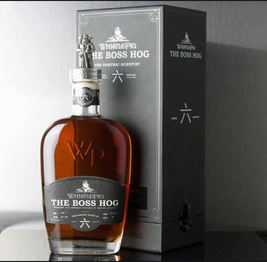 Whistlepig Farm The Boss Hog 6th Edition Samurai Scientist Straight Rye Whiskey