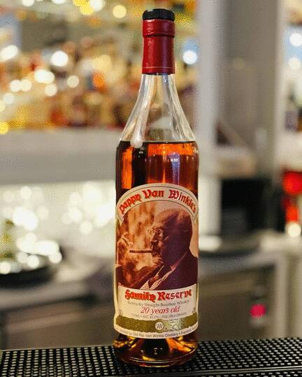 Old Rip Van Winkle Pappy Van Winkles 20 Year Old Family Reserve Bourbon