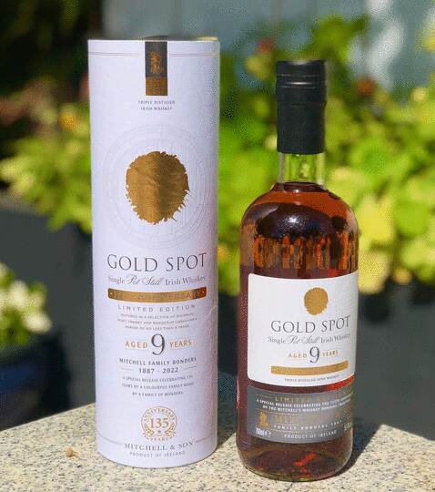 Mitchell Son Gold Spot 9 Year Old Single Pot Still Irish Whiskey