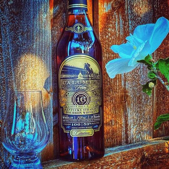 Calumet Farm 16 Year Old Single Rack Black Bourbon