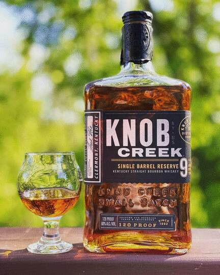 Knob Creek Single Barrel Reserve Kentucky Straight Bourbon Whiskey