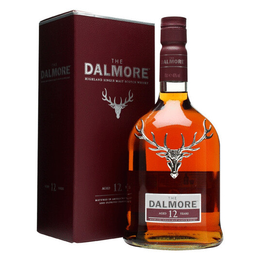 The Dalmore 12 Year Old Single Malt Scotch Whisky