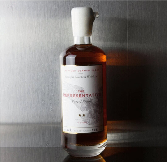 Proof Wood Ventures The Representative 4 Year Old Barrel Proof Straight Bourbon Whiskey