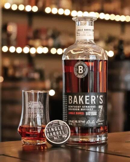 Bakers 7 Year Old Single Barrel Kentucky Straight Bourbon Whiskey