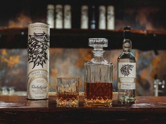 Dalwhinnie Game Of Thrones House Stark Winters Frost Single Malt Scotch Whisky