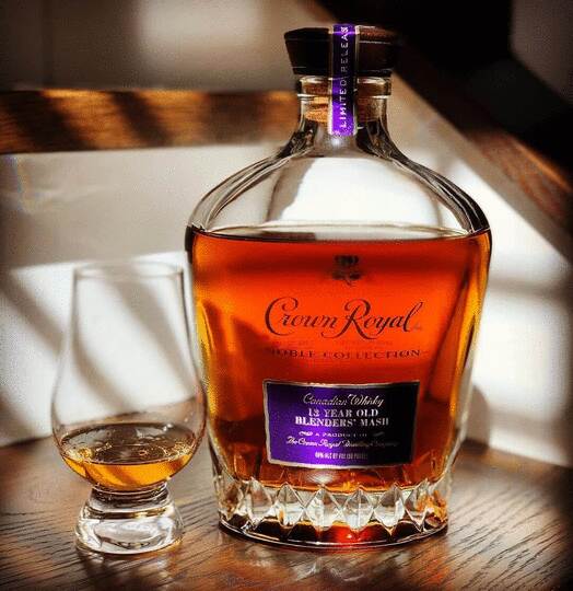 Crown Royal Noble Collection 13 Year Old Bourbon Mash Canadian Whiskey