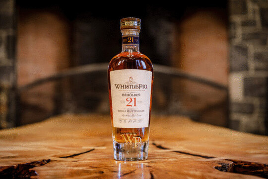 Whistlepig Farm Beholden 21 Year Old Single Malt Whiskey
