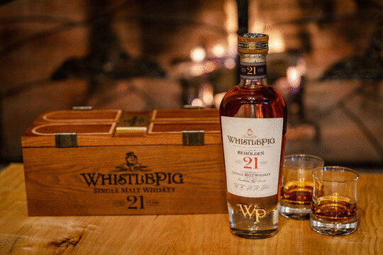 Whistlepig Farm Beholden 21 Year Old Single Malt Whiskey