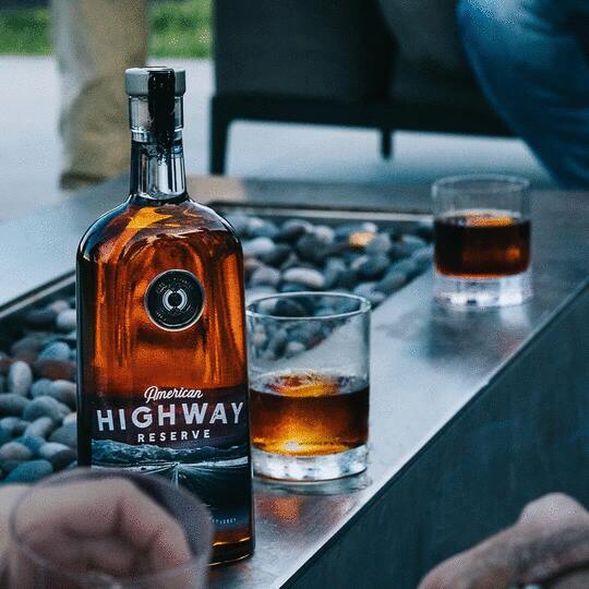 American Highway Reserve Kentucky Straight Bourbon Whiskey