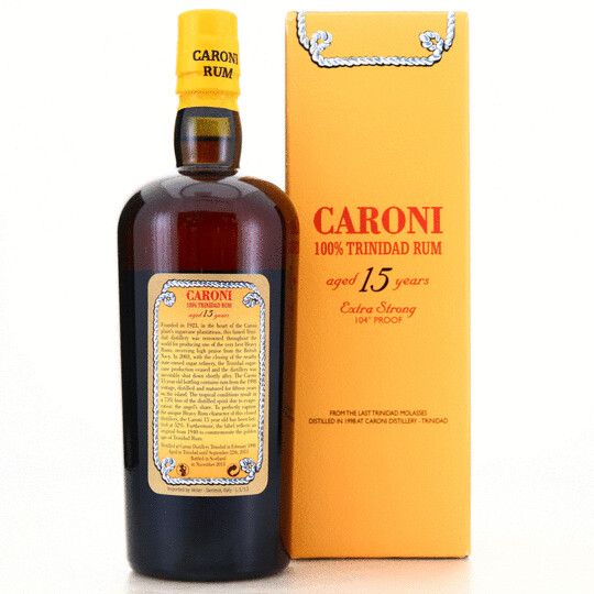 Caroni 15 Year Old Extra Strong Rum