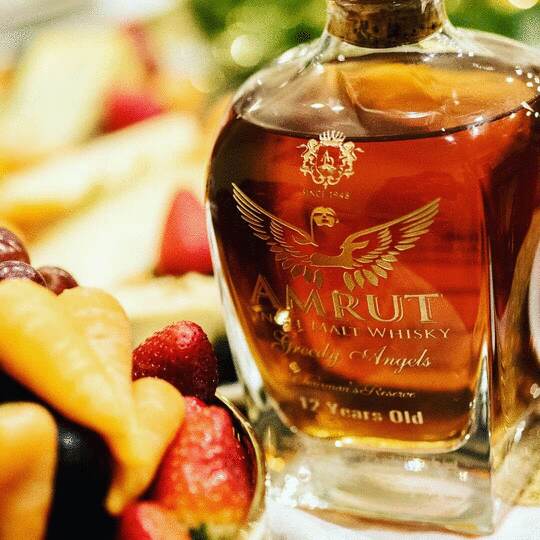 Amrut Greedy Angel Chairmans Reserve 12 Year Old Single Malt Whisky