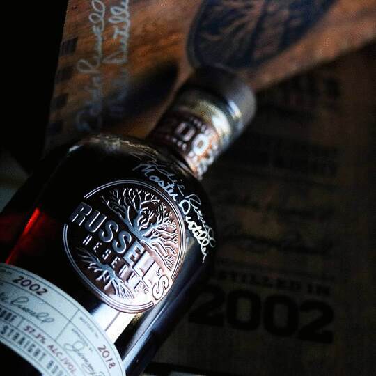 Russells Reserve 2002 Barrel Proof Bourbon