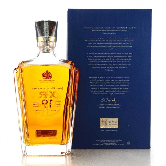 Johnnie Walker John Walker Sons Xr 19 Year Old Blended Malt Scotch Whisky