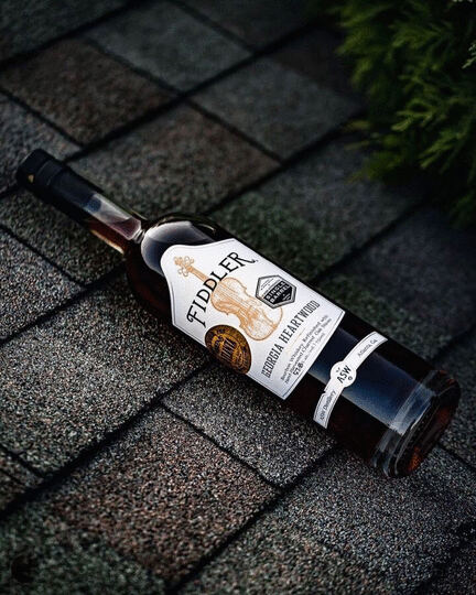Asw Distillery Fiddler Georgia Heartwood Bourbon Whiskey