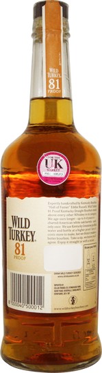 Wild Turkey 81 Proof Bourbon