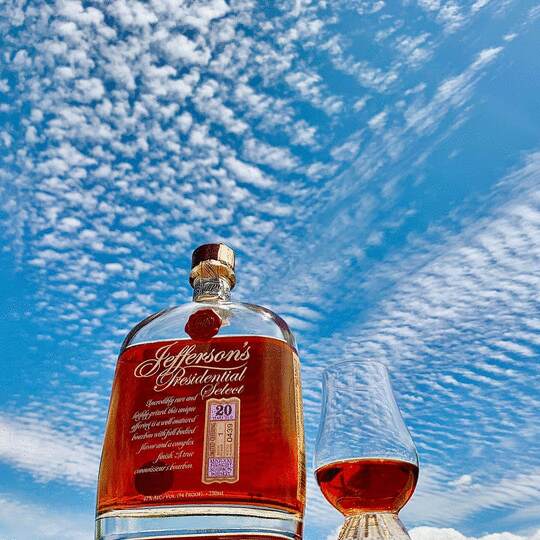 Jeffersons Presidential Select 20 Year Old Straight Bourbon Whiskey