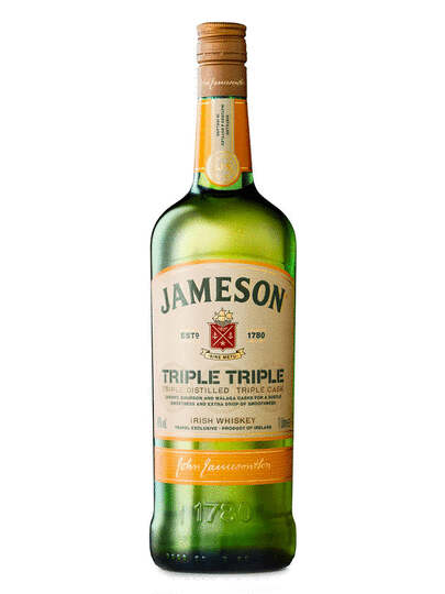 Jameson Triple Triple Sherry Bourbon Malaga Cask Travel Retail