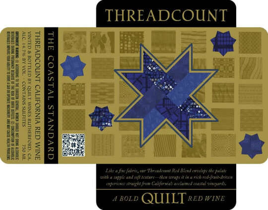 Quilt Threadcount Red