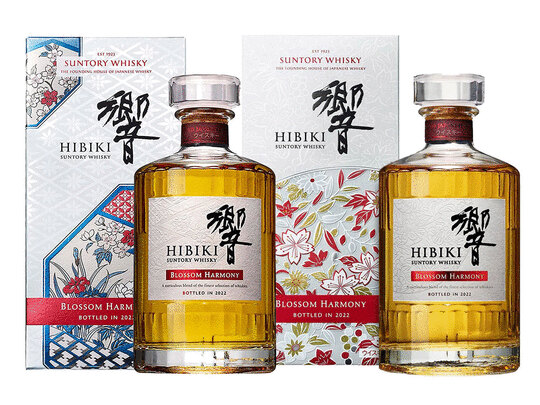 Suntory Hibiki Blossom Harmony 2022 Blended Whisky Bundle