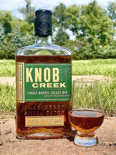 Knob Creek Single Barrel Select Rye Whiskey