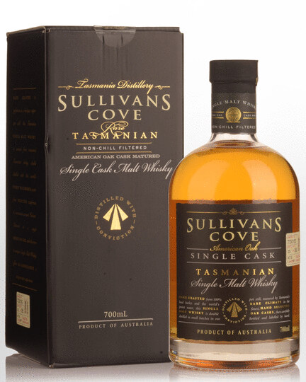 Sullivans Cove Distillery American Oak Cask Matured Single Cask Single Malt Whisky