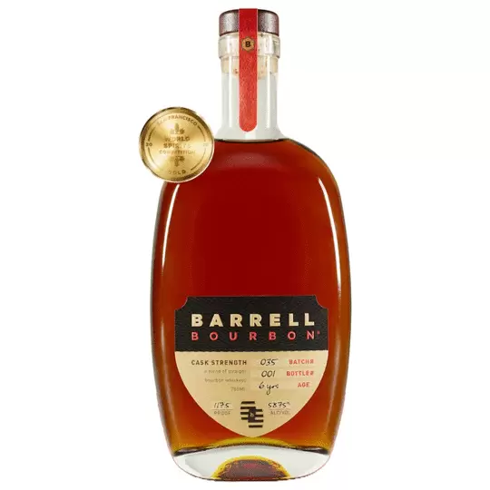 Barrell Cask Strength 6 Year Old Bourbon Whiskey