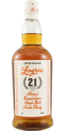 Longrow 21 Year Old Single Malt Scotch Whisky