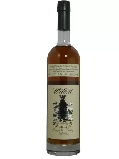 Willett 4 Year Old Family Estate Small Batch Rye Whiskey