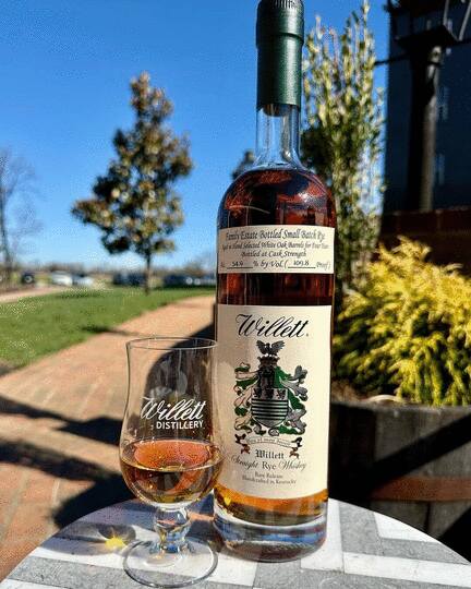 Willett 4 Year Old Family Estate Small Batch Rye Whiskey