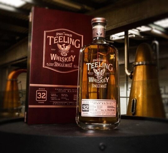 The Teeling Whiskey Co Vintage Reserve Collection 32 Year Old Single Malt Irish Whiskey