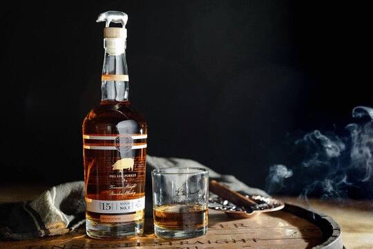 Peg Leg Porker Pitmaster Reserve 15 Year Old Tennessee Straight Bourbon Whiskey