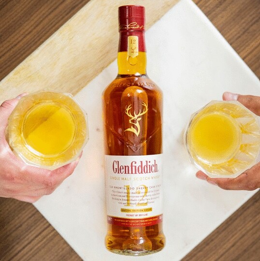 Glenfiddich Amontillado Sherry Cask Finish 12 Year Old Single Malt Scotch Whisky
