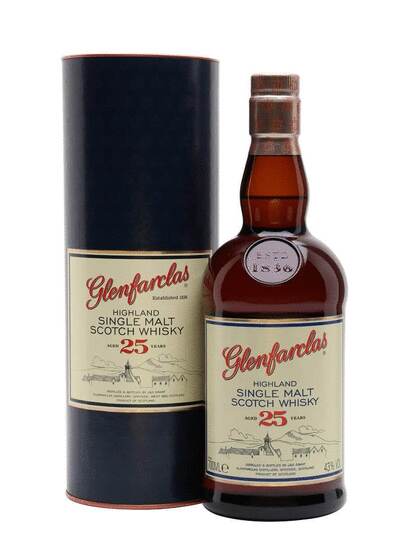 Glenfarclas 25 Year Old Single Malt Scotch Whisky