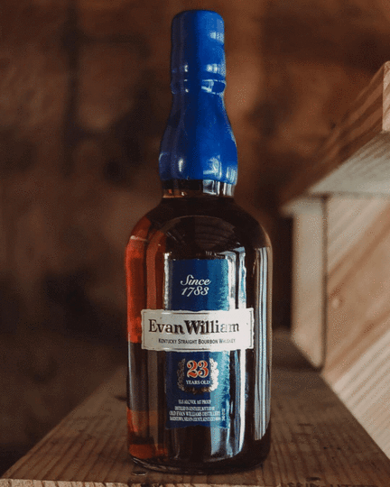 Evan Williams 23 Year Old Kentucky Straight Bourbon Whiskey
