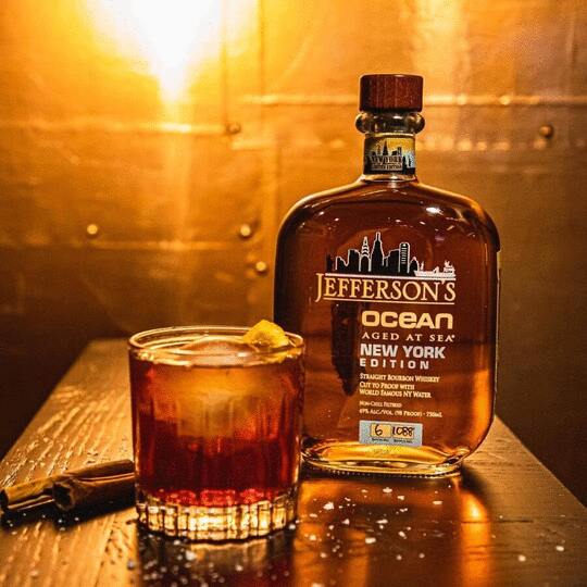 Jeffersons Ocean Aged At Sea Straight Bourbon Whiskey