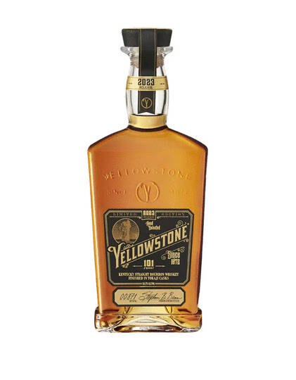 Yellowstone 2023 Limited Edition Finished In Casks Tokaji Kentucky Straight Bourbon Whiskey