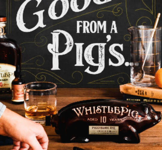 Whistlepig Farm 10 Year Old Piggybank Rye Whisky