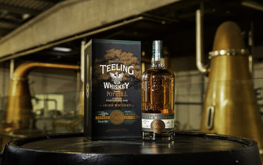 The Teeling Whiskey Co Wonders Of Wood Second Edition Virgin Portuguese Oak Single Pot Still Irish Whiskey
