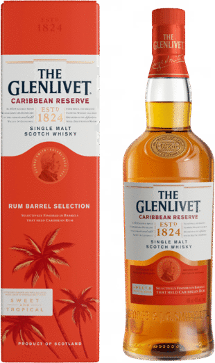 The Glenlivet Caribbean Reserve Single Malt Scotch Whisky
