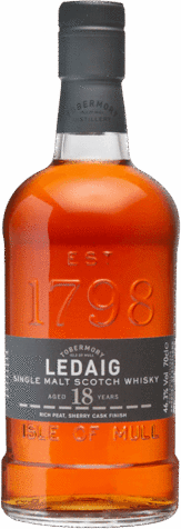 Tobermory Ledaig 18 Year Old Single Malt Scotch Whisky